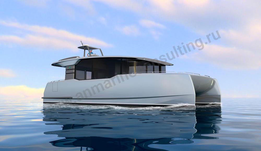 MWT15 - Прогулочный катамаран